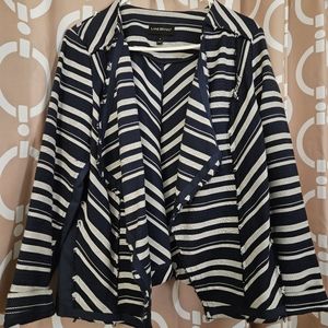 Lane Bryant Jacket Raw Edges Size 16